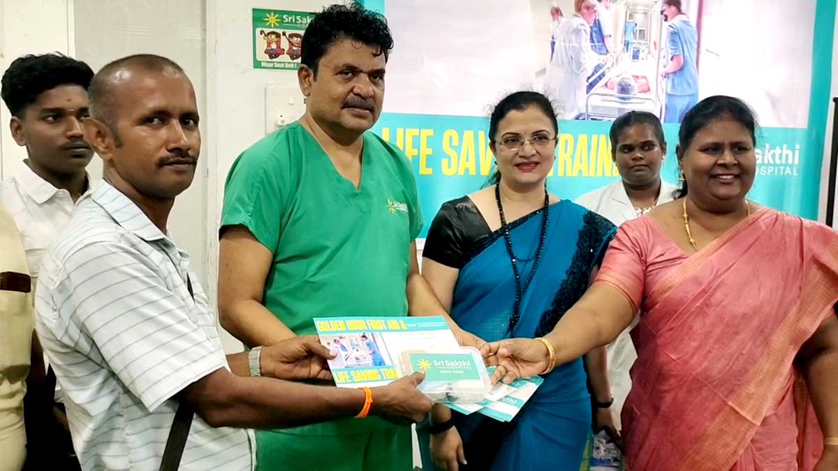 Sri Sakthi Hospital provides first aid training to Tirunelveli journalists